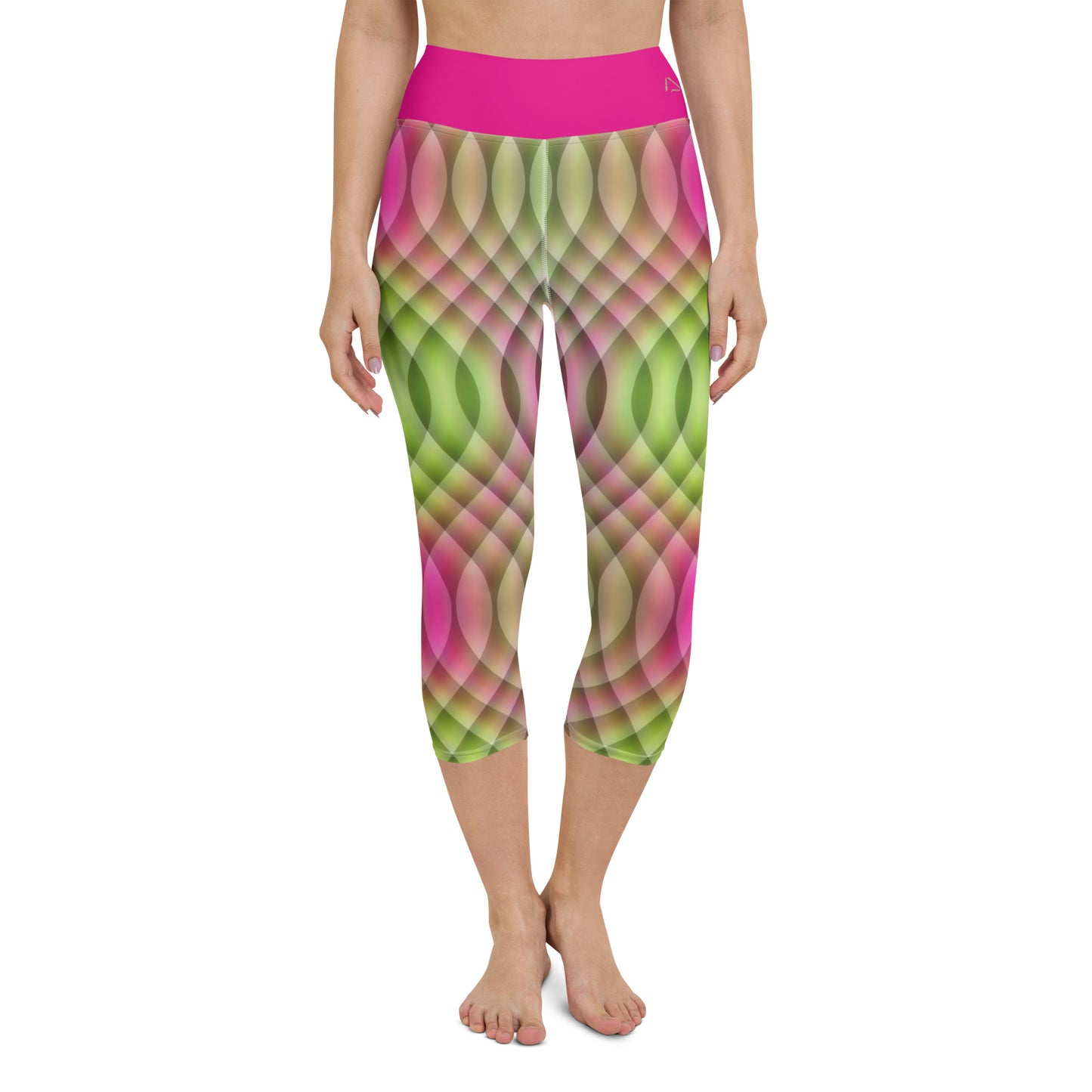 Watermelon Kaleidoscope Capris