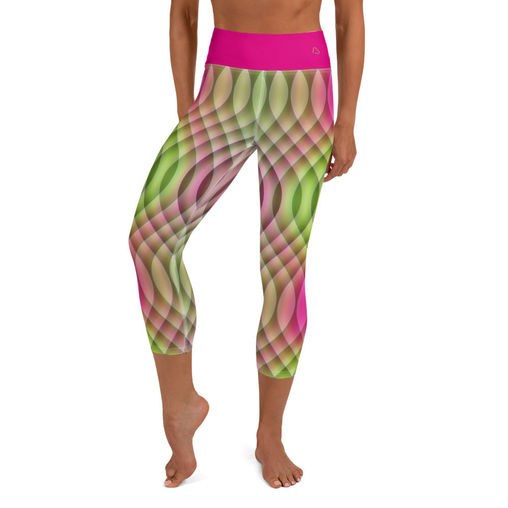 Watermelon Kaleidoscope Capris