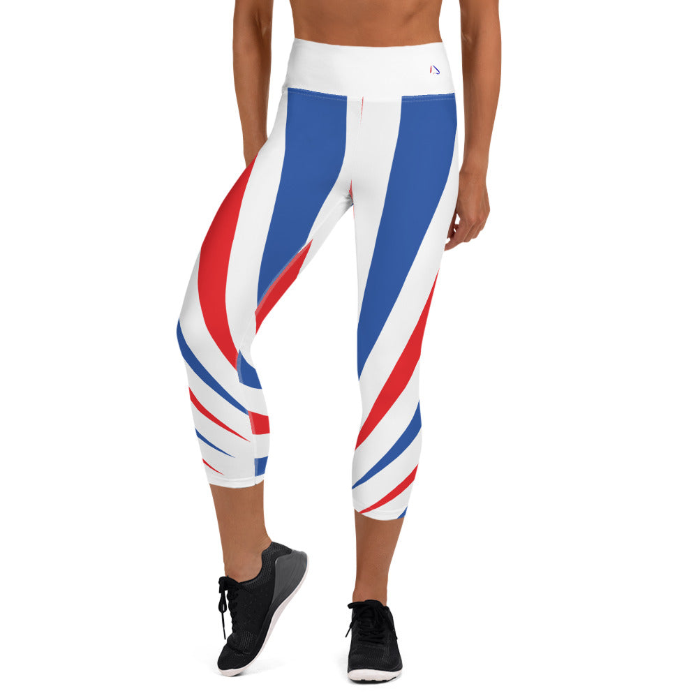 Red White & Boom Capris