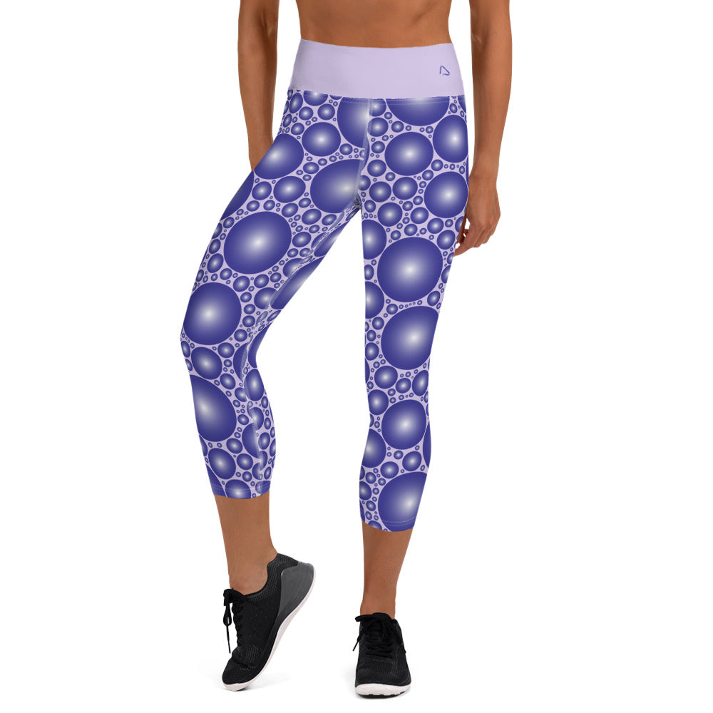 Grape Soda Yoga Capris