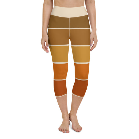 Fall Potato Palate Yoga Capris