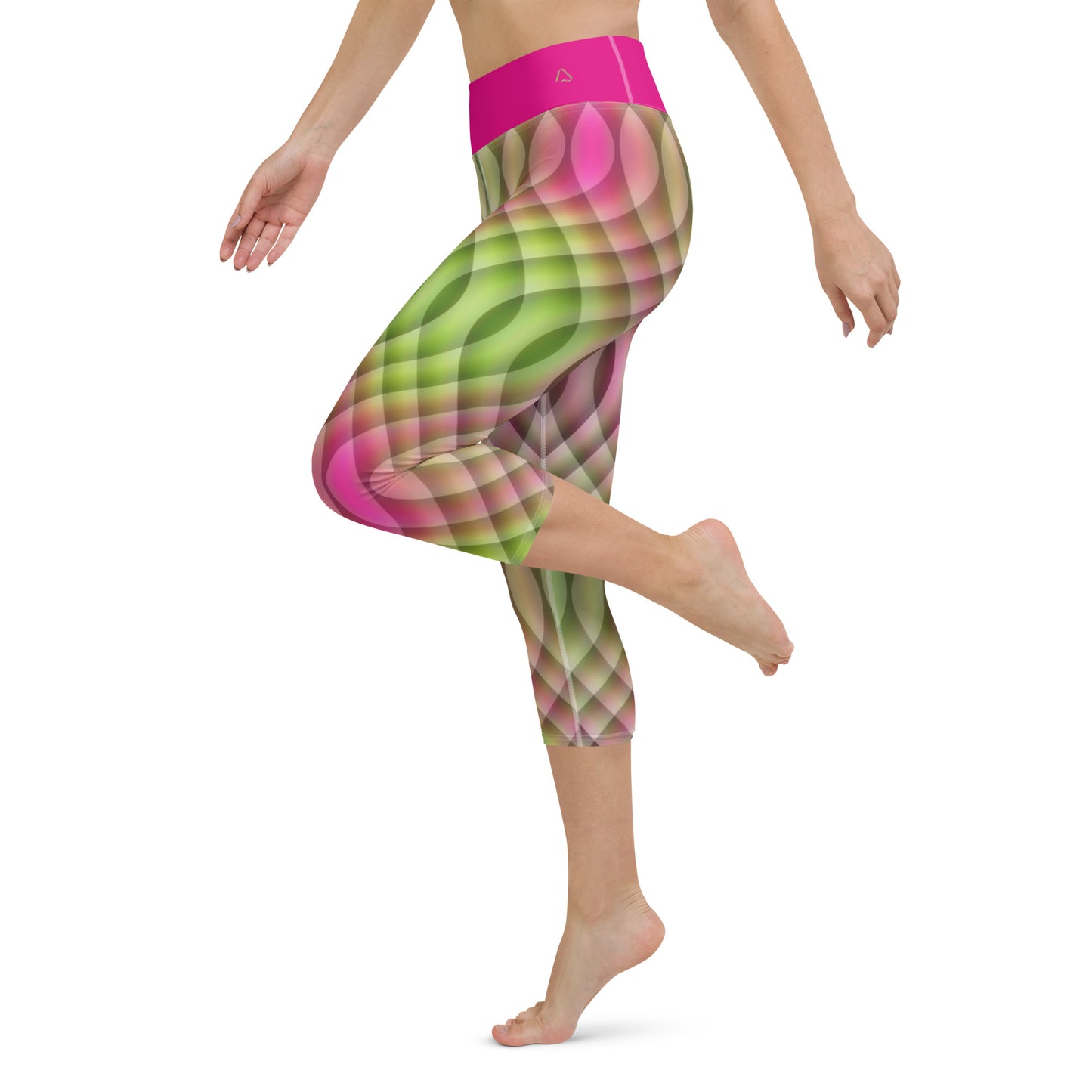 Watermelon Kaleidoscope Capris