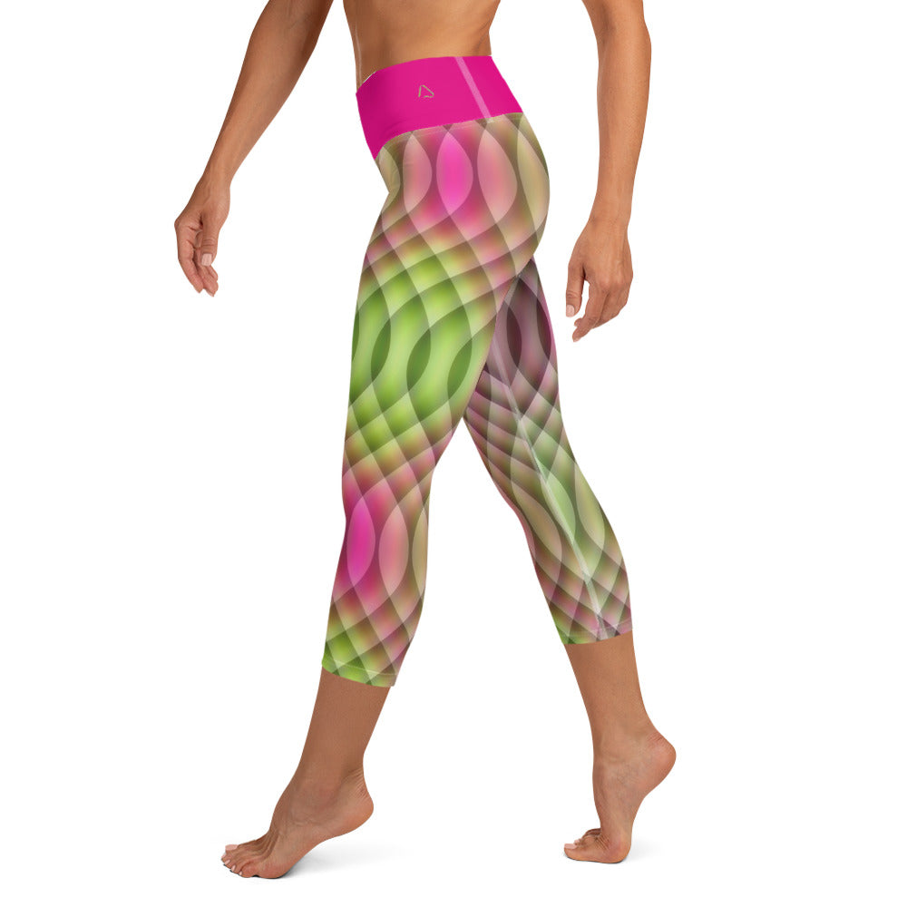 Watermelon Kaleidoscope Capris