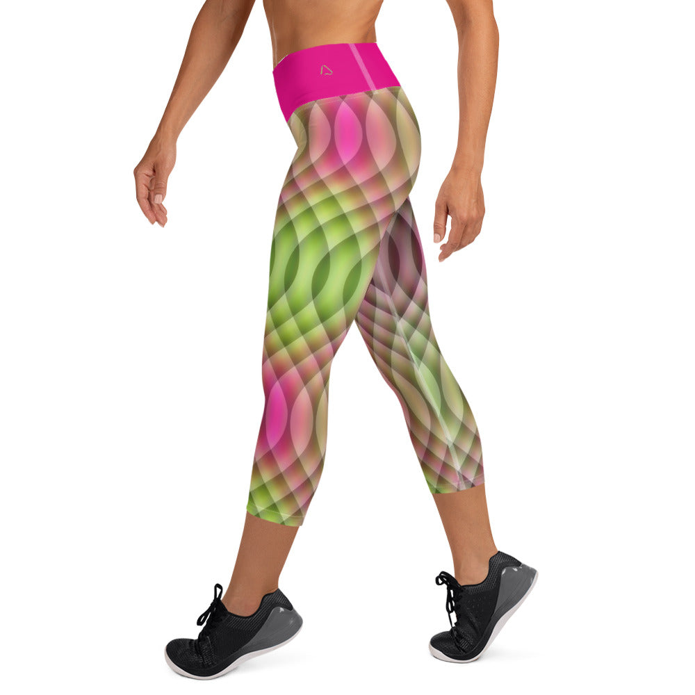 Watermelon Kaleidoscope Capris