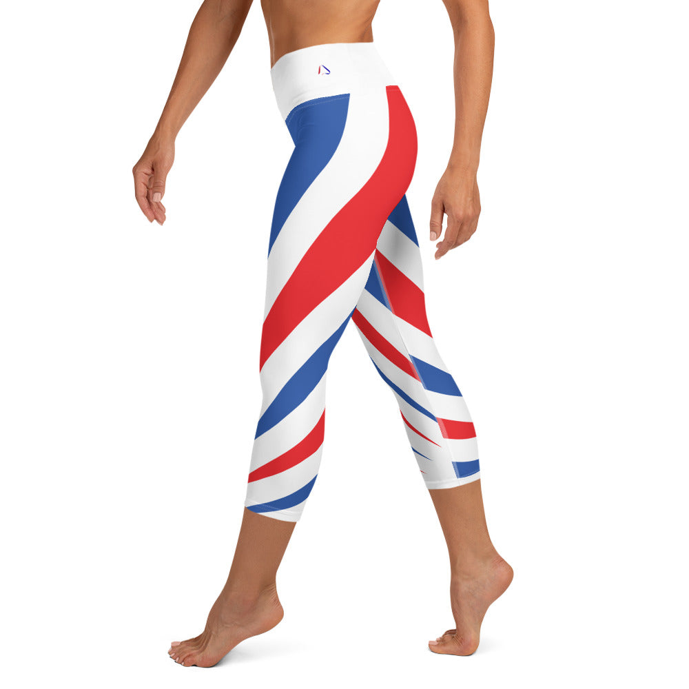 Red White & Boom Capris