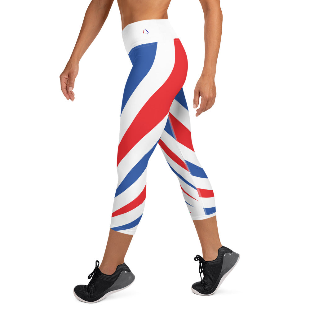 Red White & Boom Capris