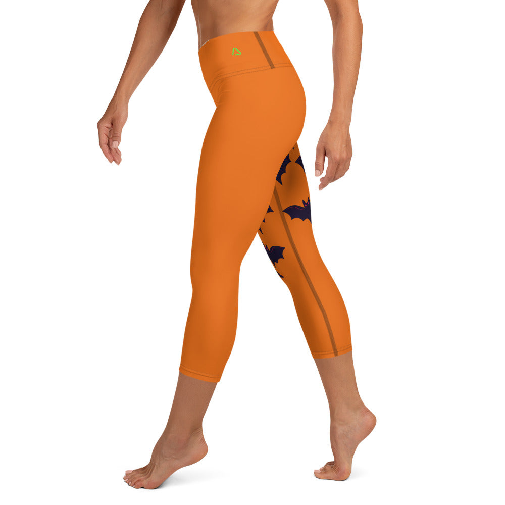 Big Flying Bats Yoga Capris