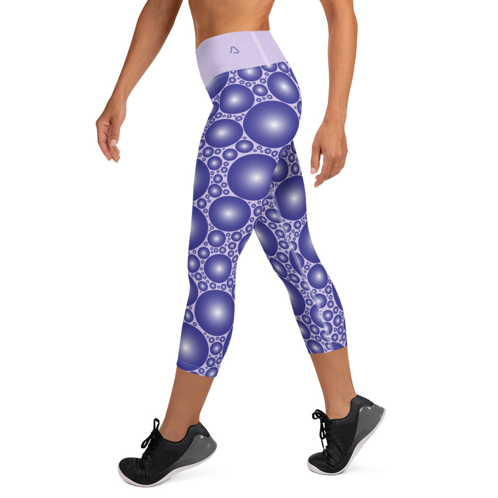 Grape Soda Yoga Capris