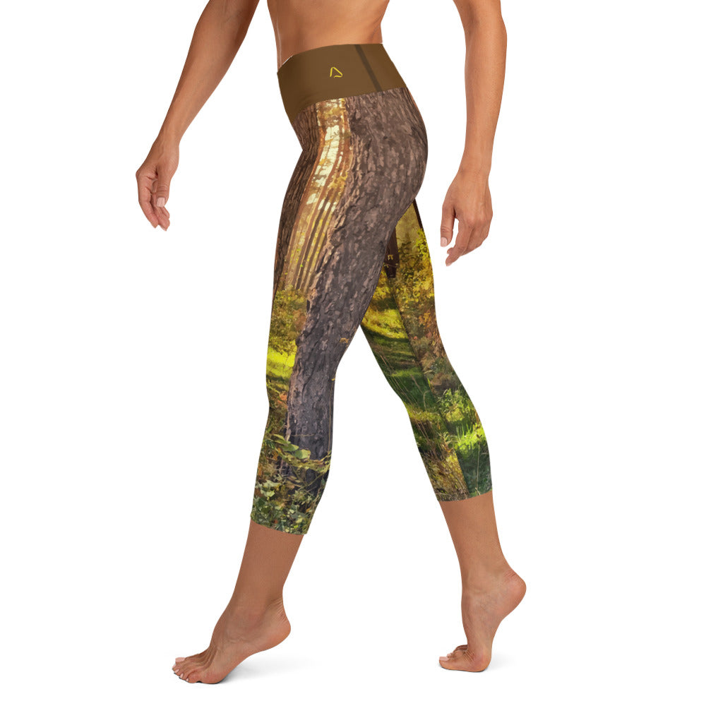 If a Tree Falls in the Forest Yoga Capris