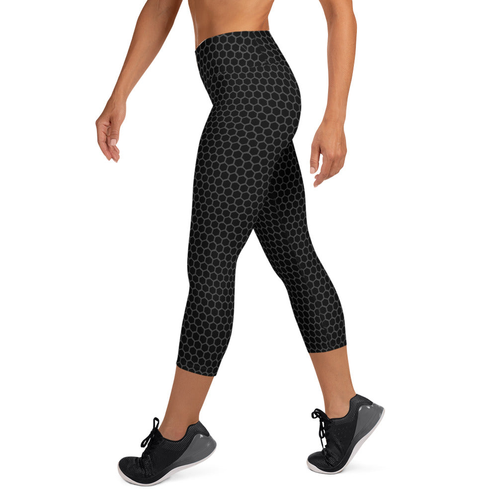 Carbon top fiber leggings