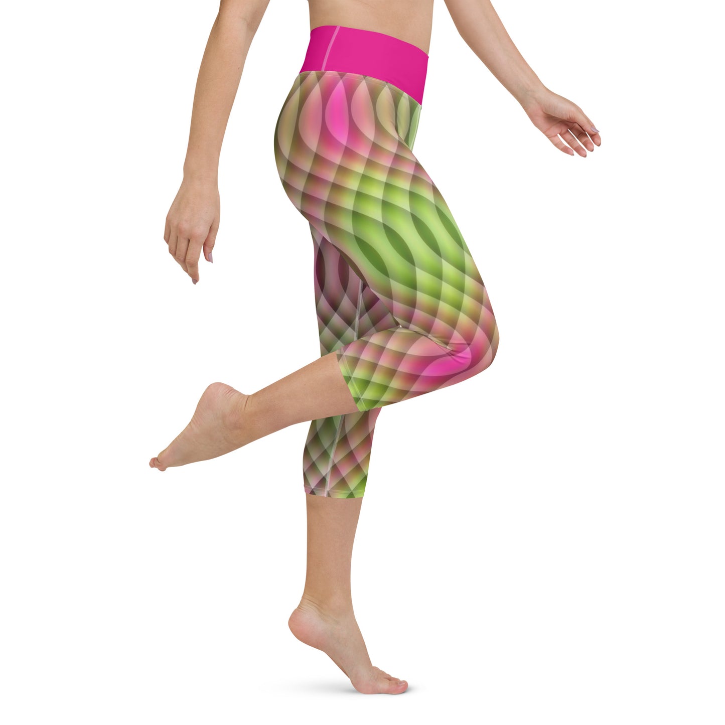 Watermelon Kaleidoscope Capris