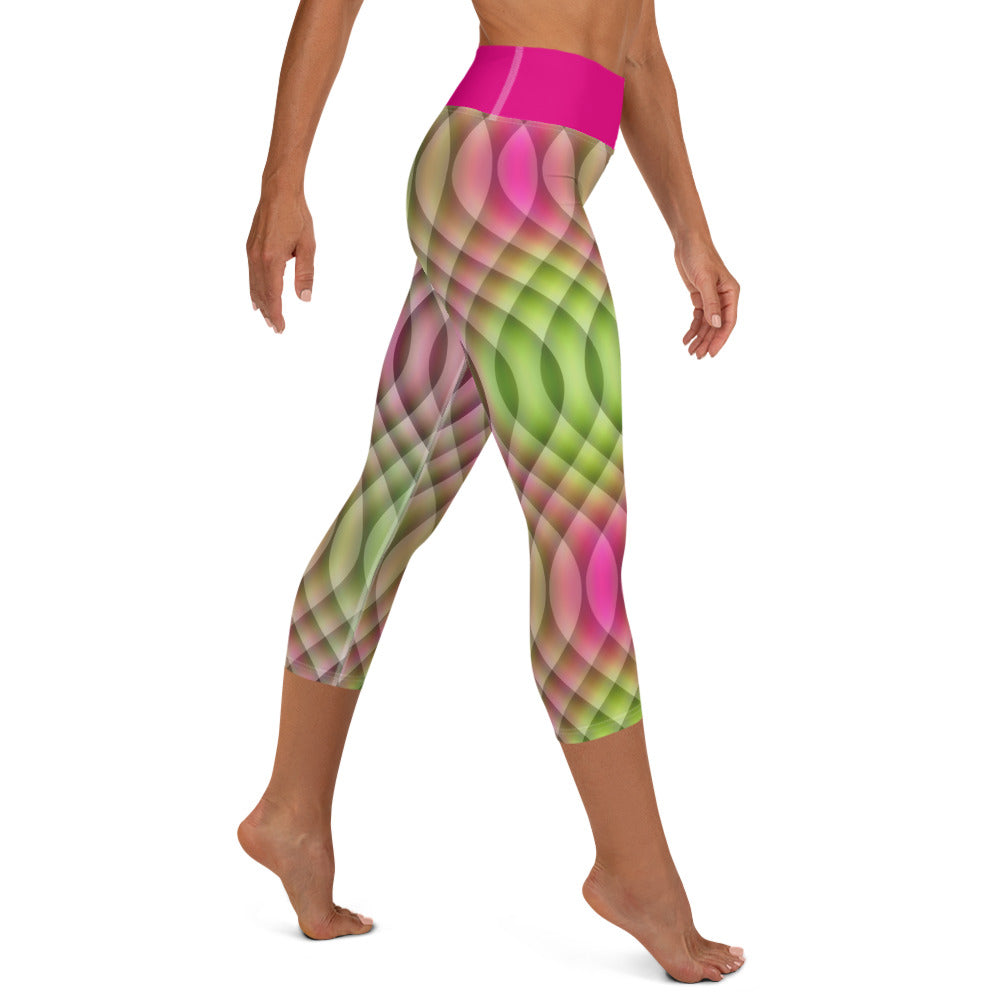 Watermelon Kaleidoscope Capris