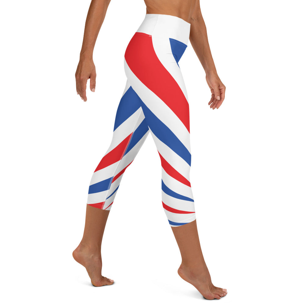 Red White & Boom Capris