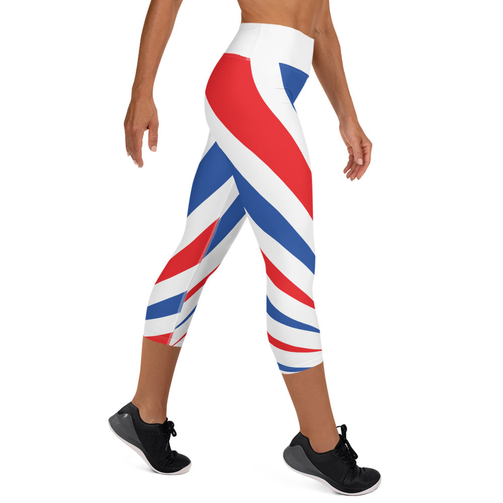 Red White & Boom Capris