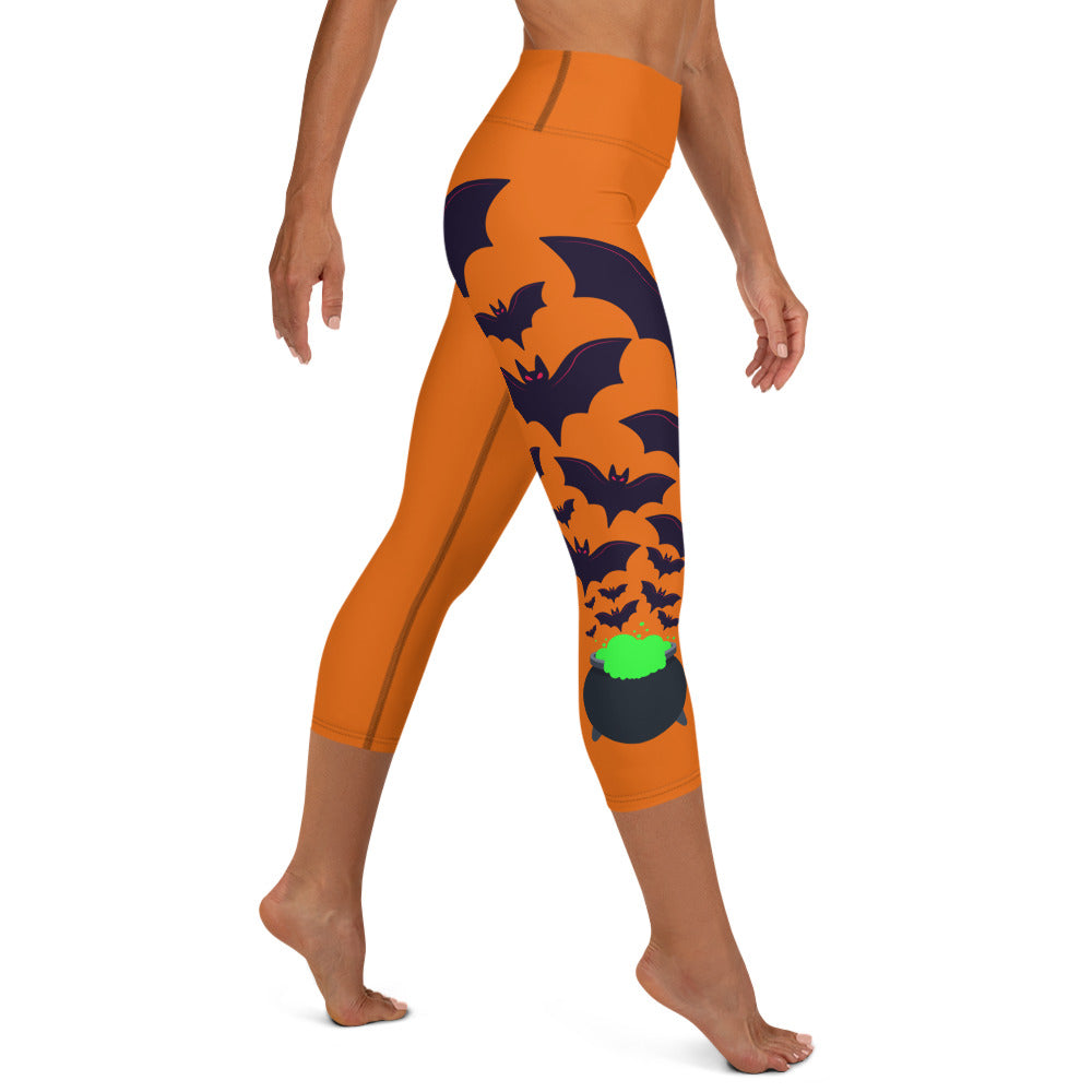 Big Flying Bats Yoga Capris