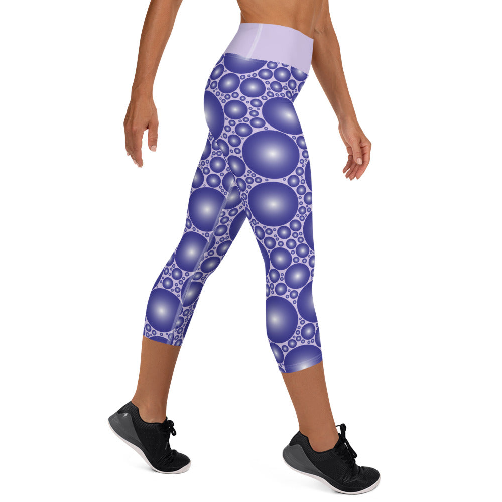 Grape Soda Yoga Capris