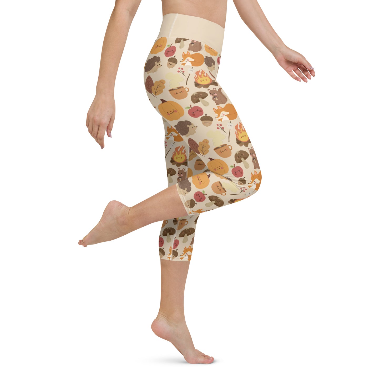 Fall Fun Yoga Capris