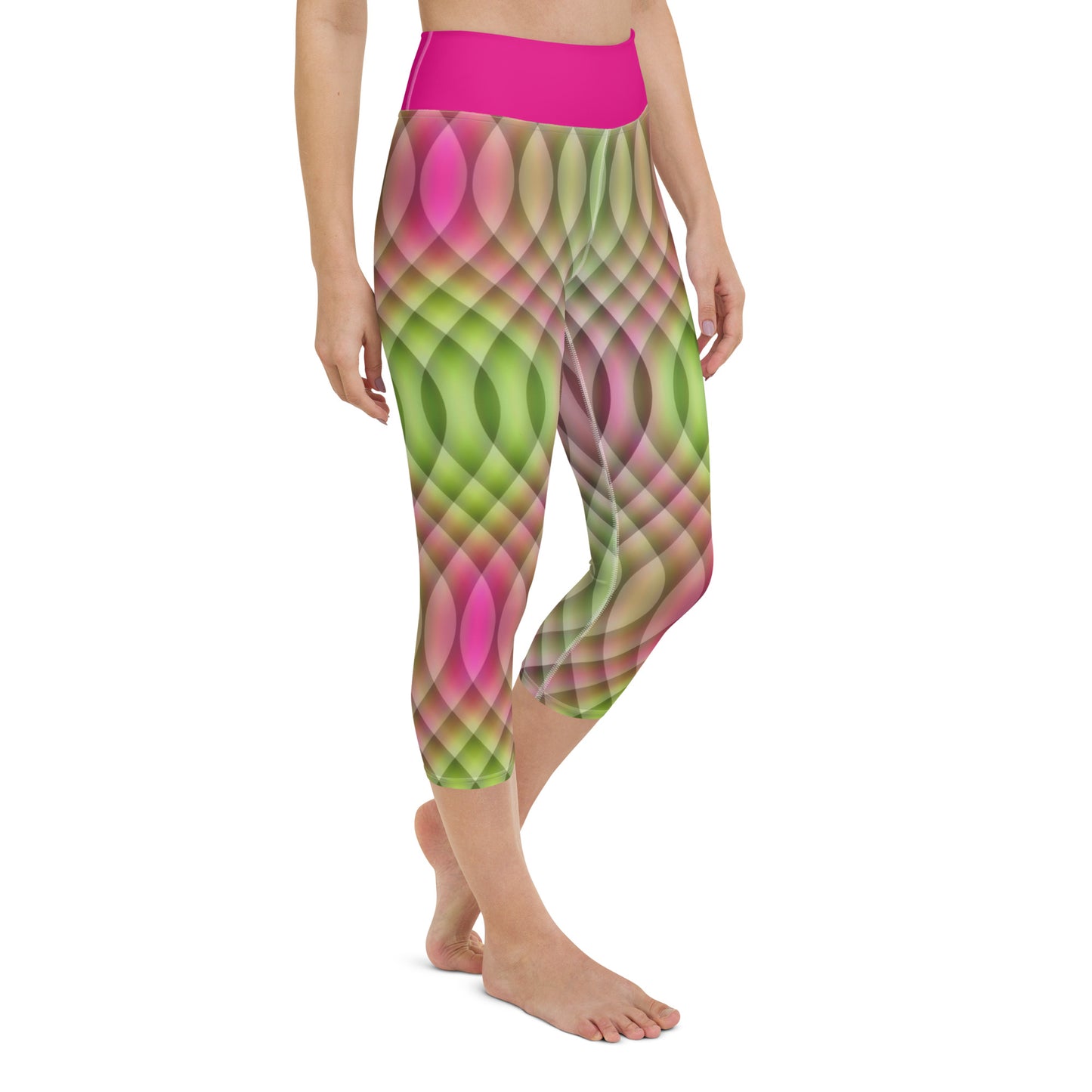 Watermelon Kaleidoscope Capris