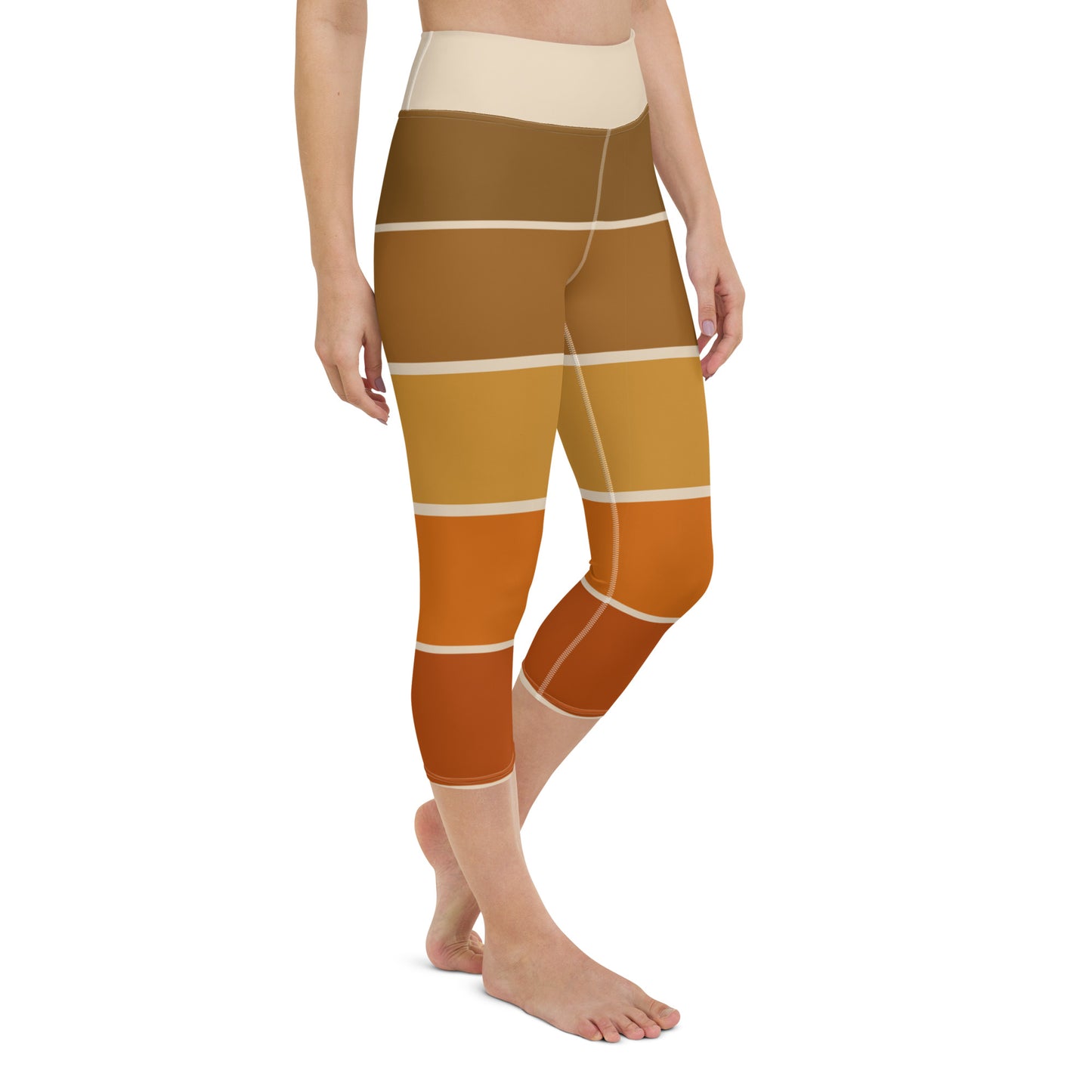 Fall Potato Palate Yoga Capris