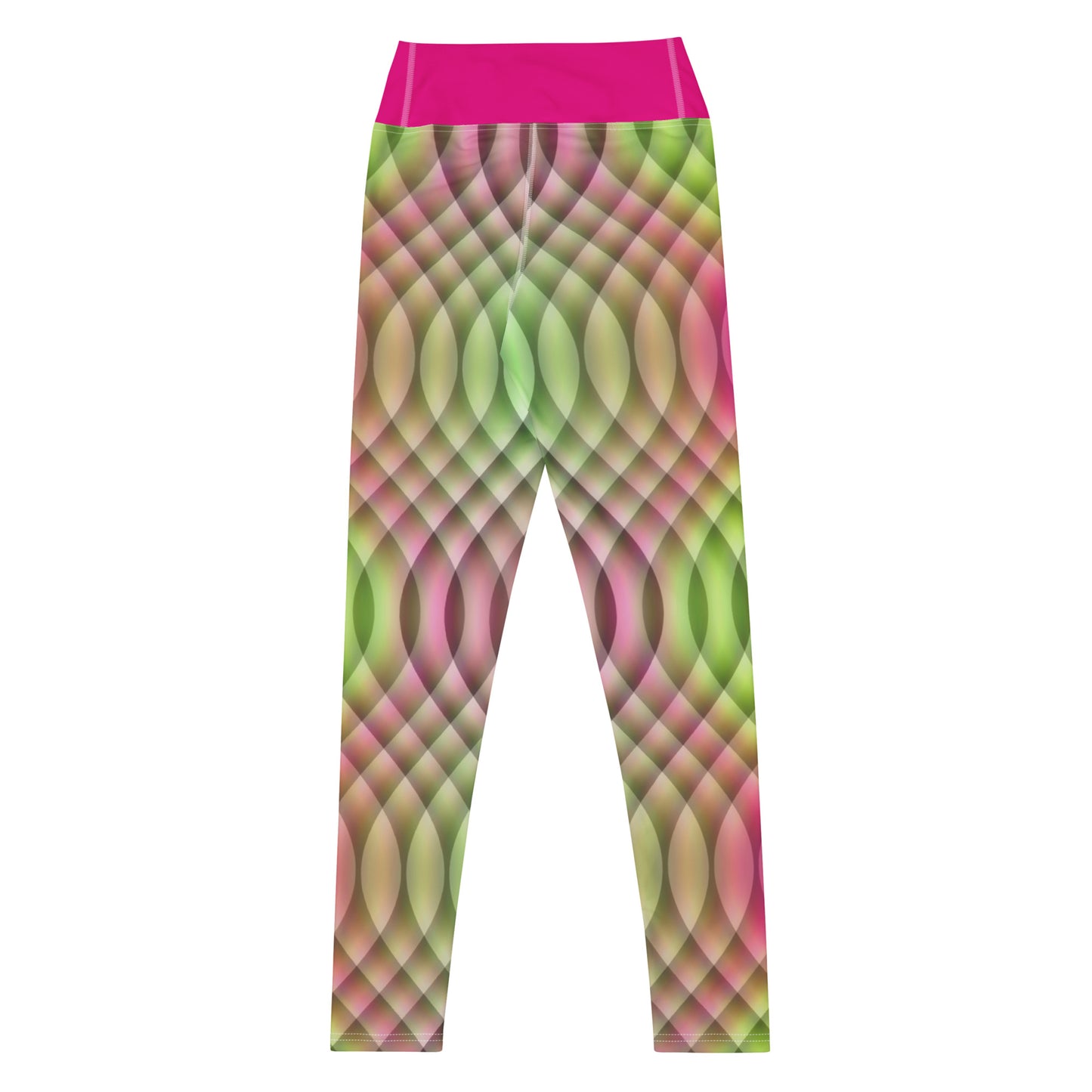 Watermelon Kaleidoscope Yoga Leggings