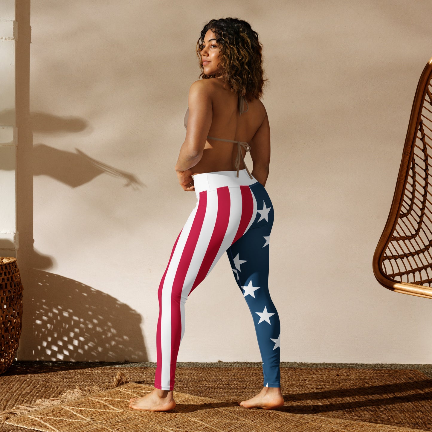 Stars & Stripes Yoga Leggings