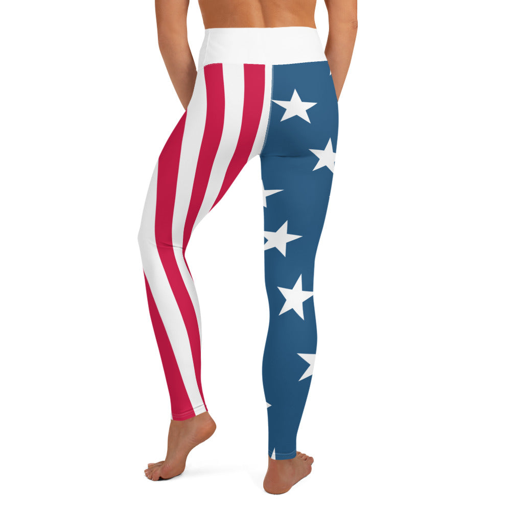 Stars & Stripes Yoga Leggings