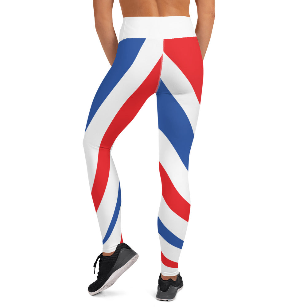 Red White & Boom Yoga Leggings