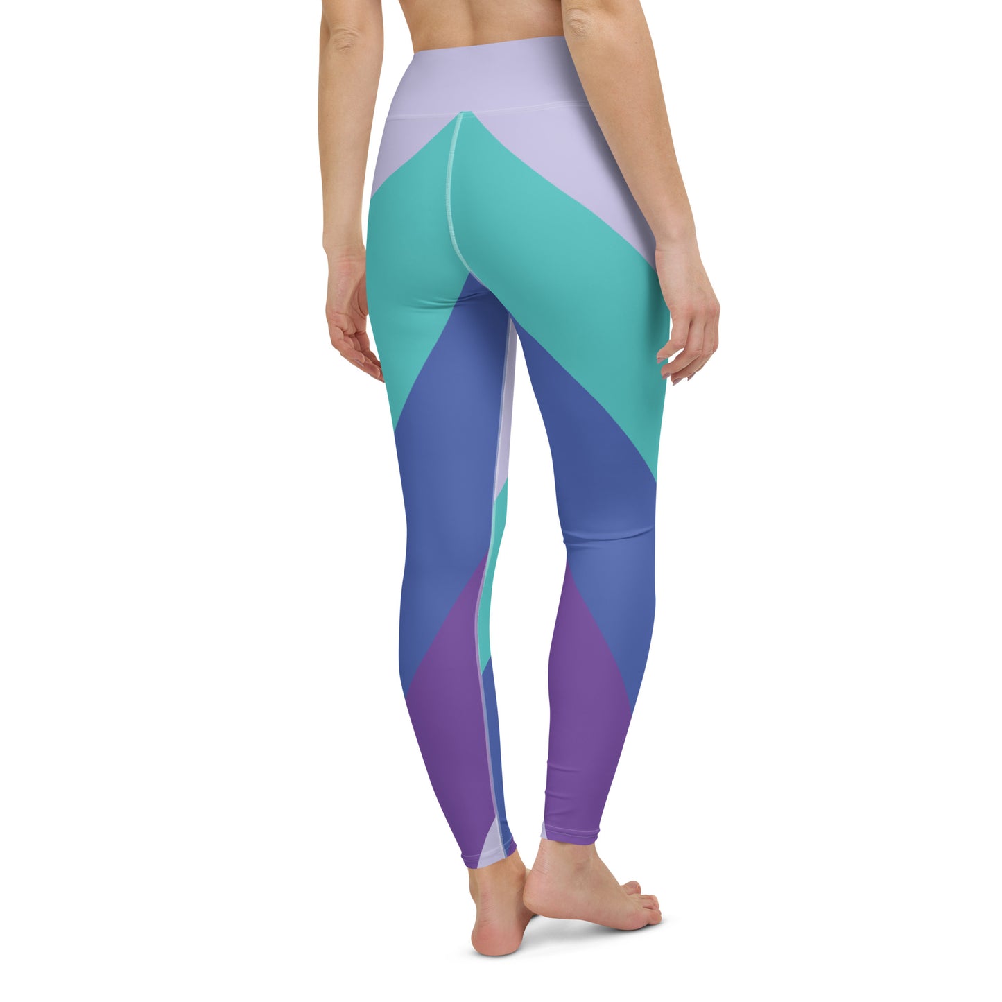 Summer Evening Sky Yoga Leggings