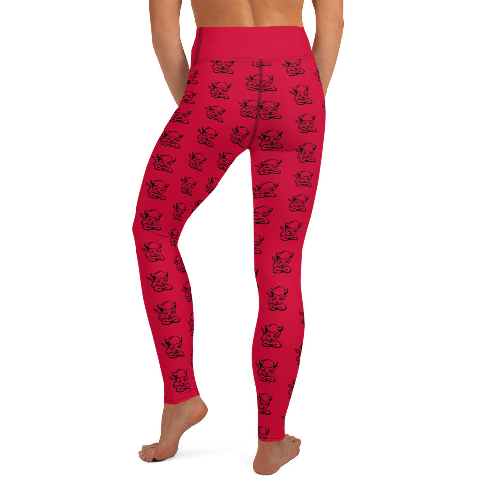 The Devil Wears Yoga Leggings