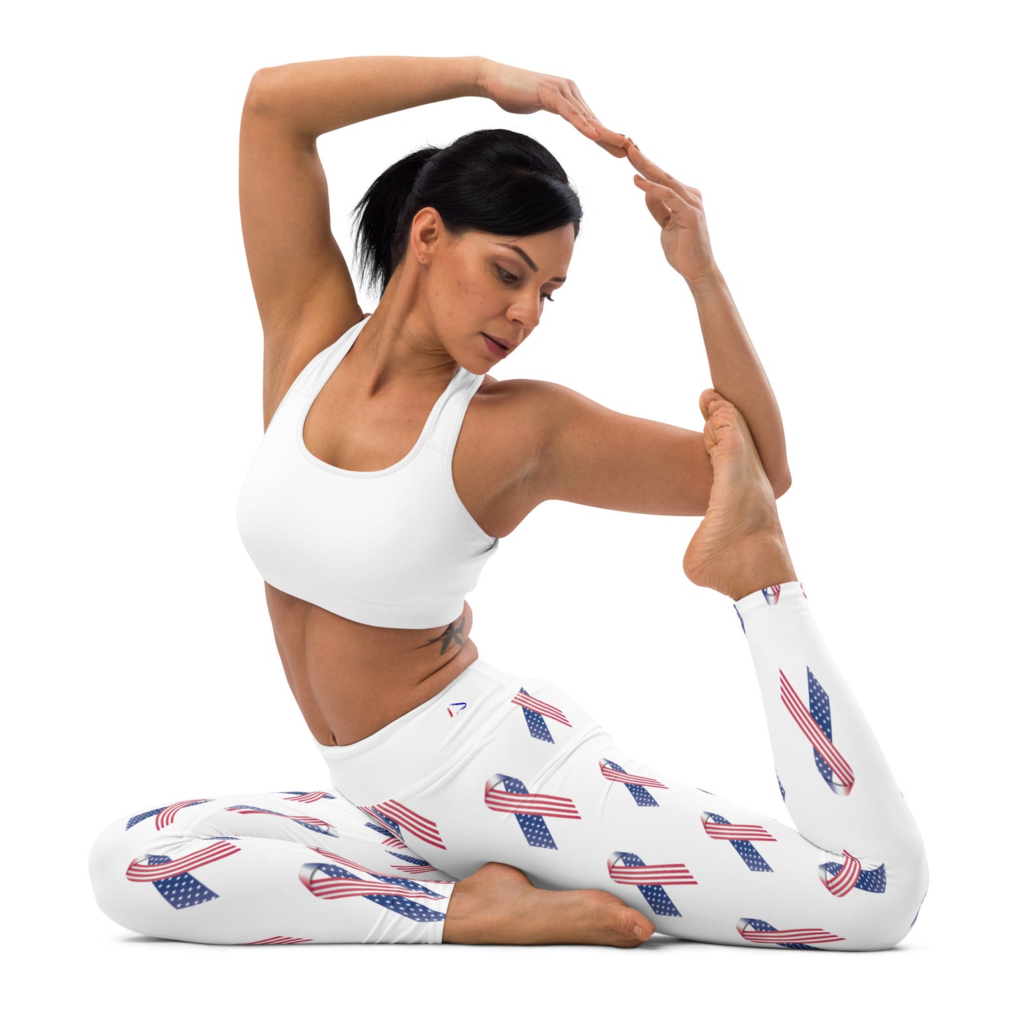 4th of July Yoga Leggings