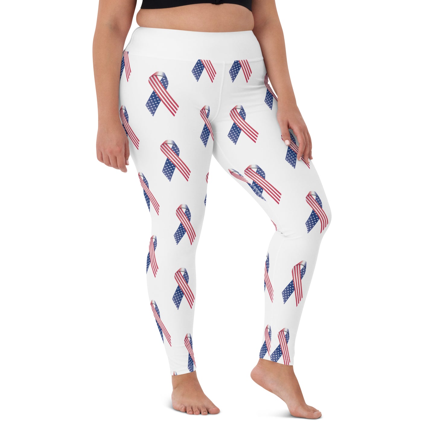 4th of July Yoga Leggings