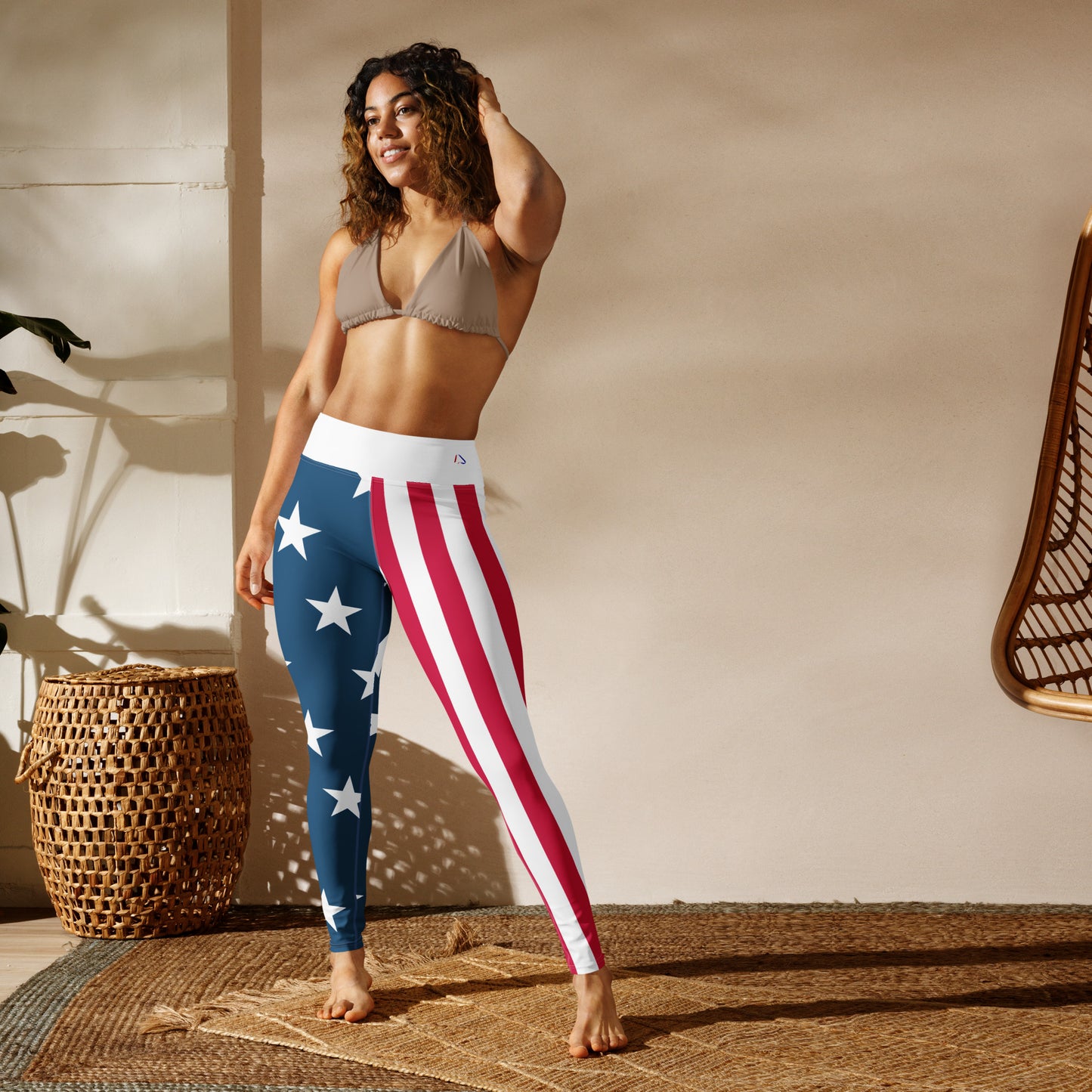 Stars & Stripes Yoga Leggings