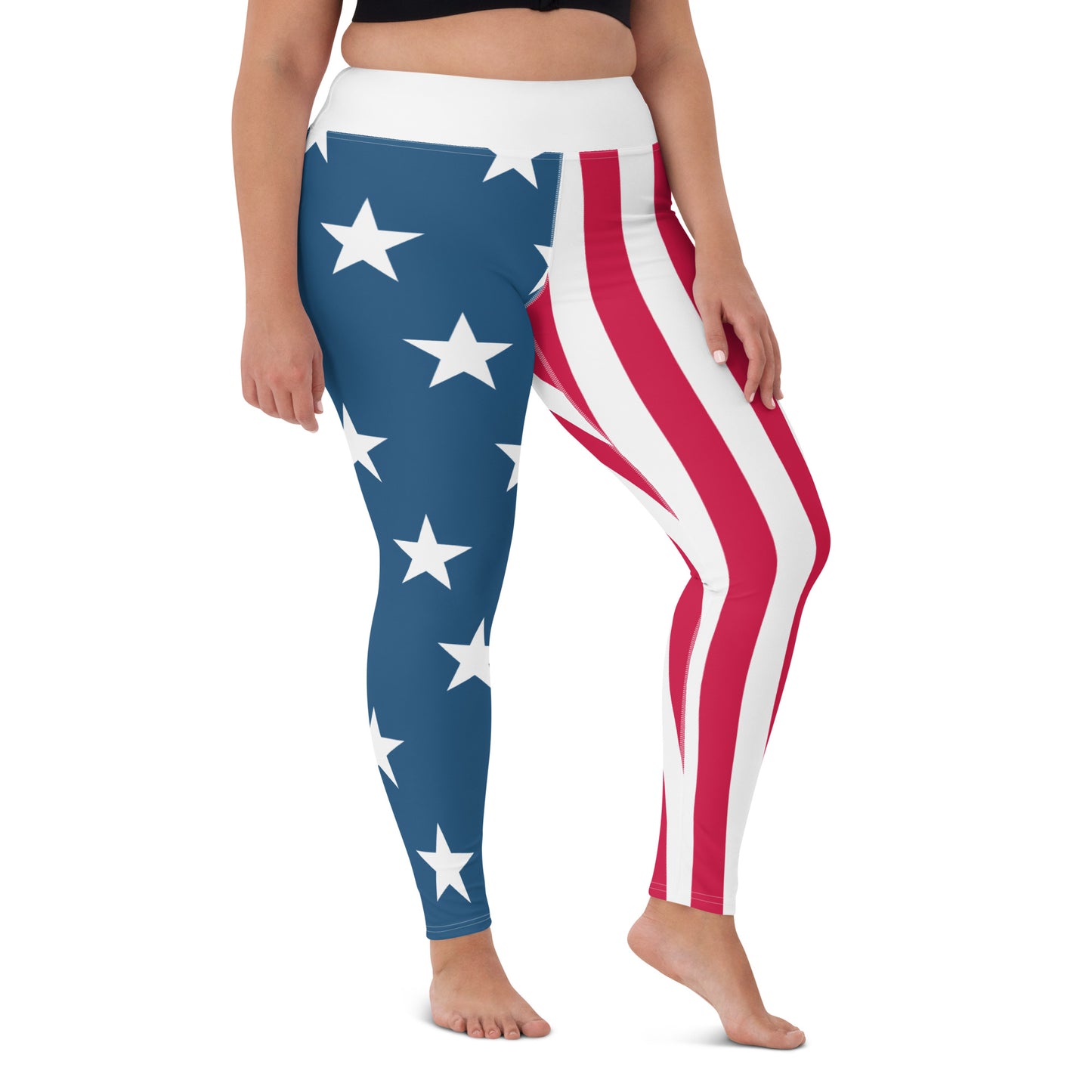 Stars & Stripes Yoga Leggings