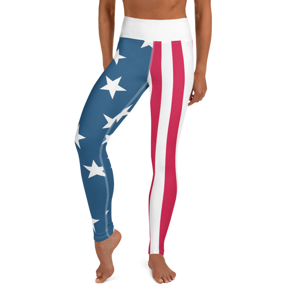 Stars & Stripes Yoga Leggings