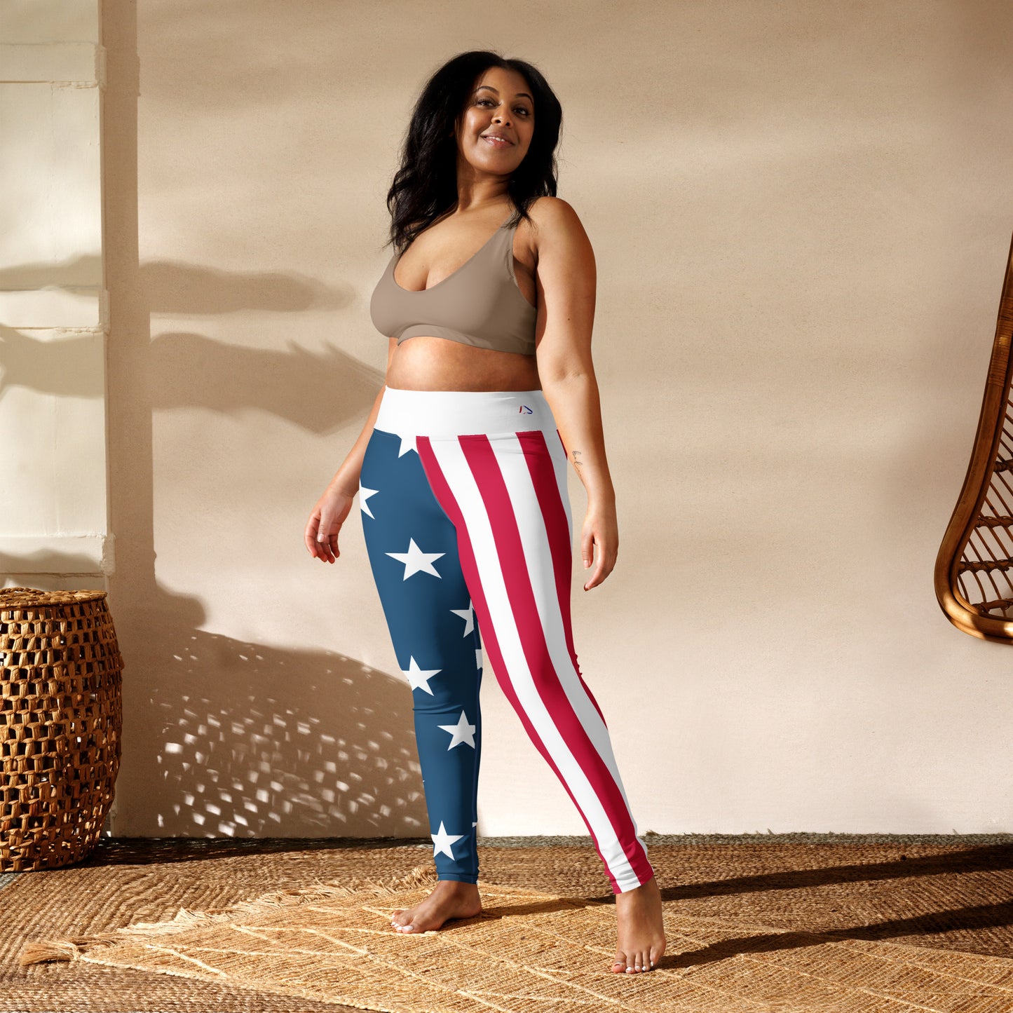 Stars & Stripes Yoga Leggings