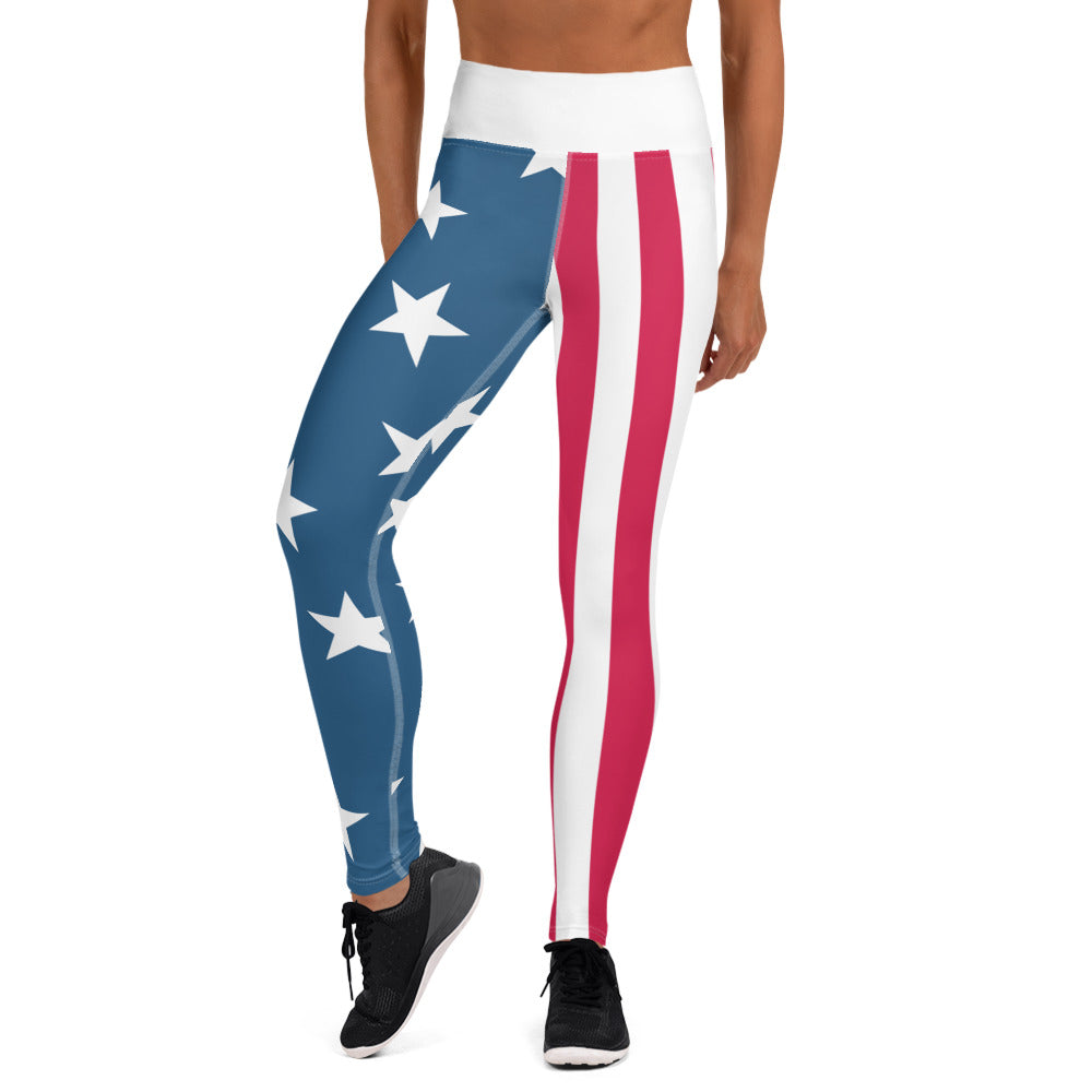 Stars & Stripes Yoga Leggings