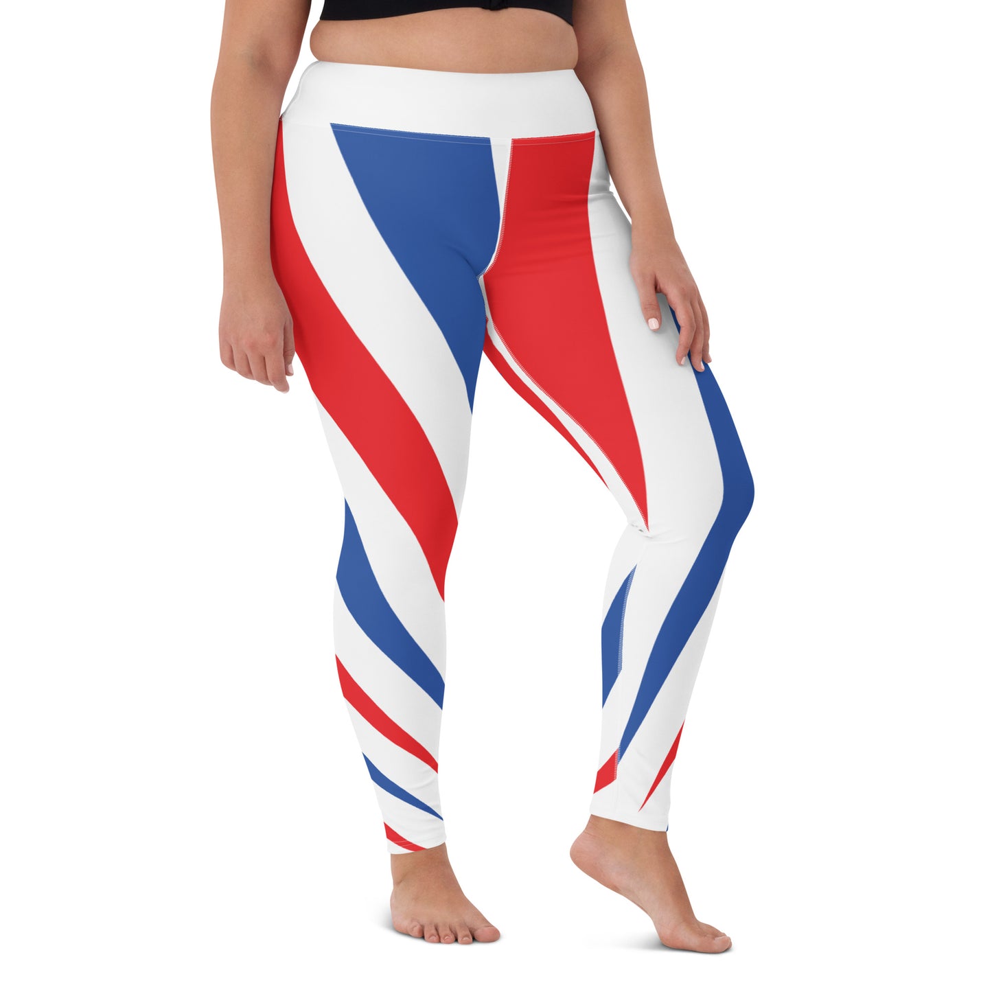 Red White & Boom Yoga Leggings