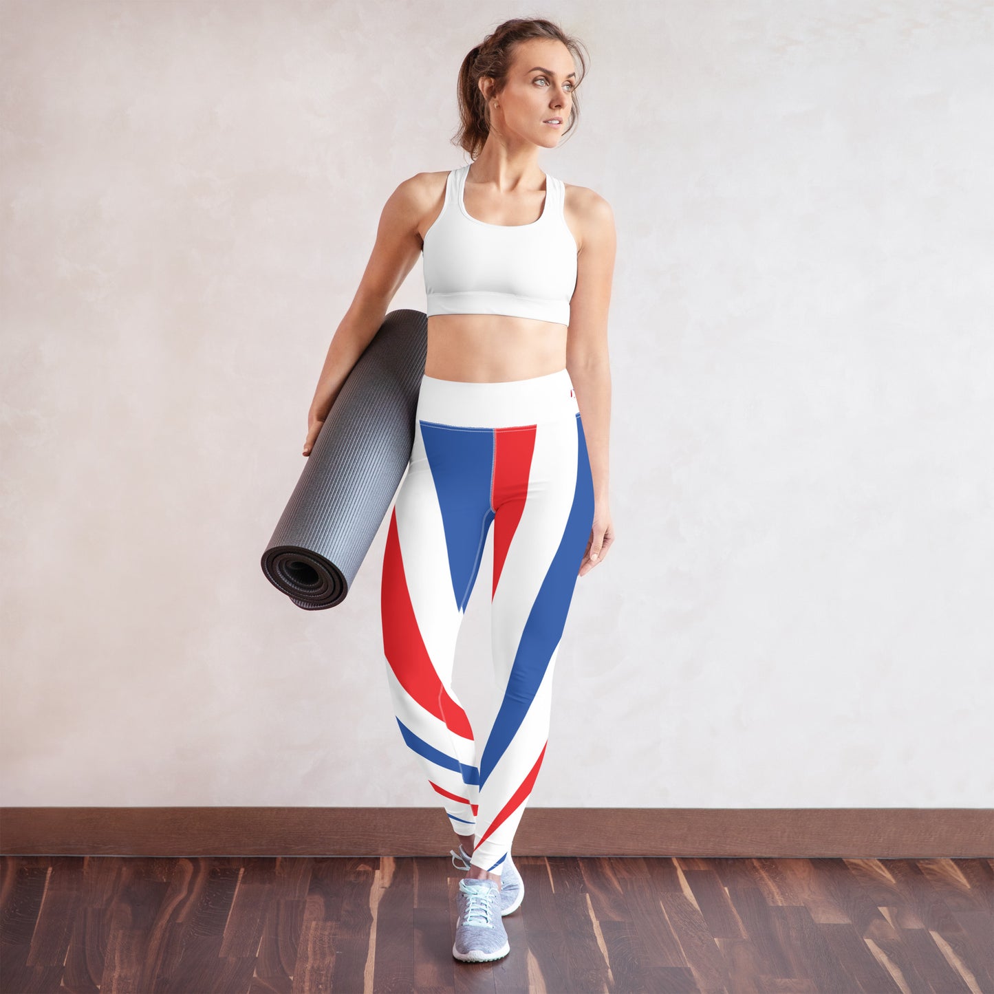 Red White & Boom Yoga Leggings