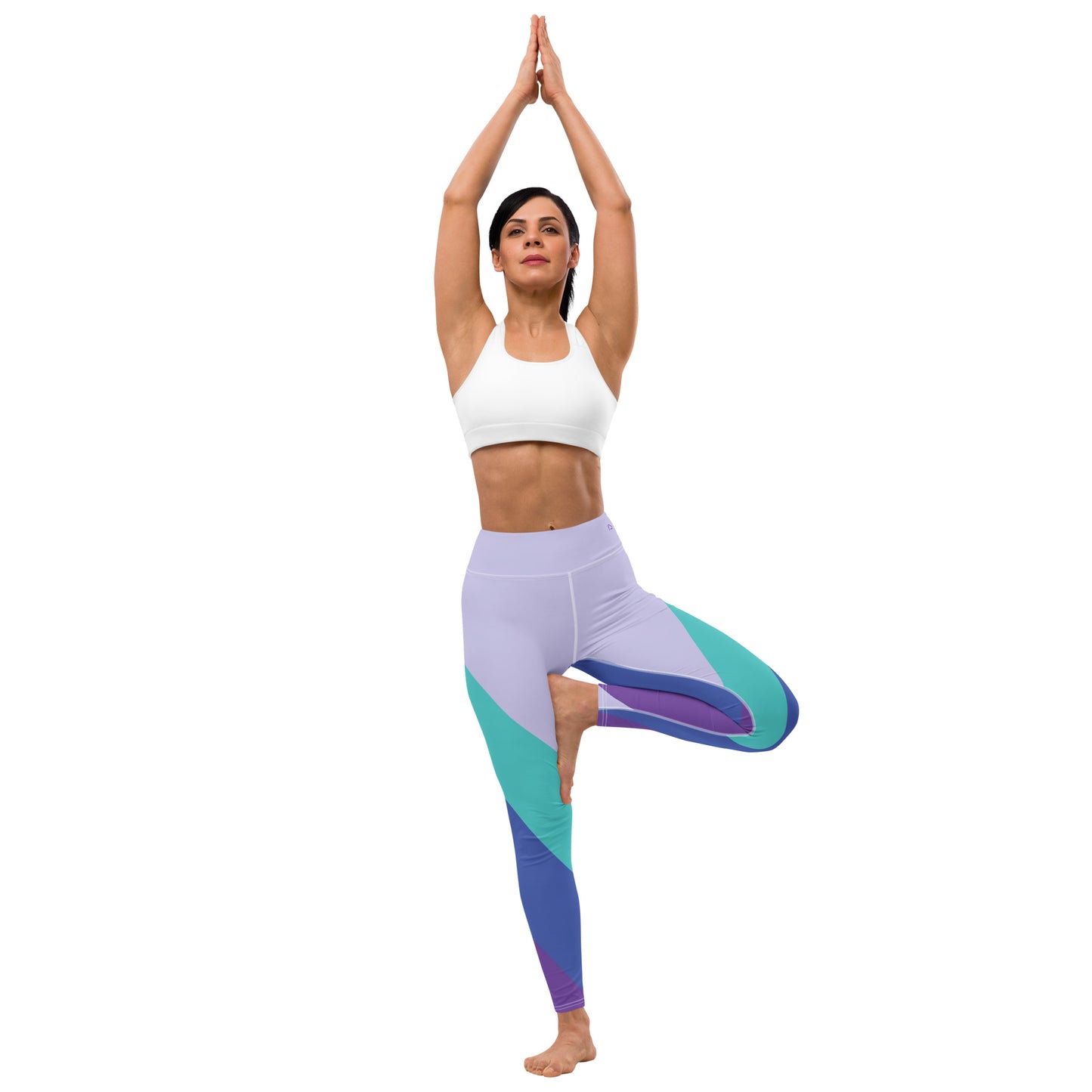 Summer Evening Sky Yoga Leggings