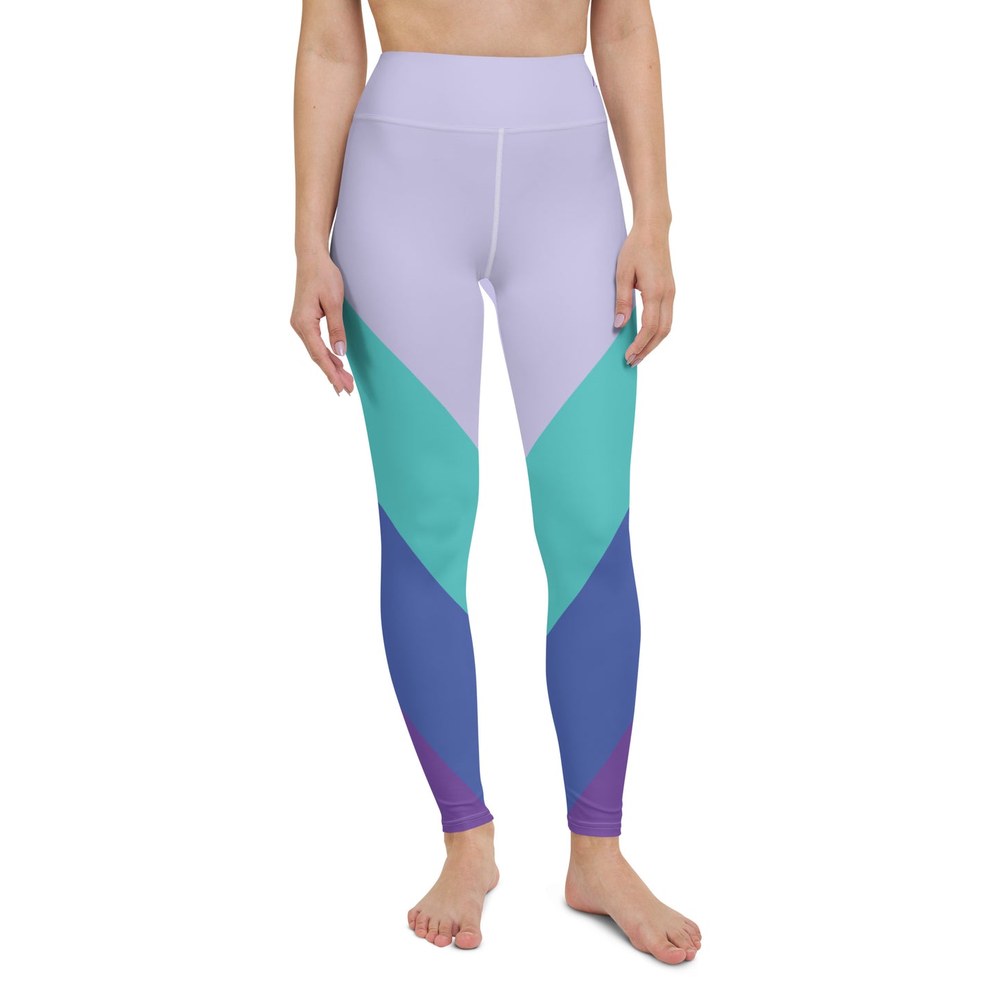 Summer Evening Sky Yoga Leggings