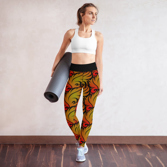 Eerily Floral Yoga Leggings