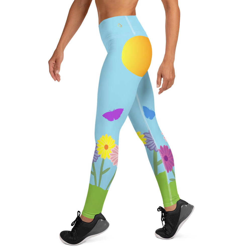 Sunny Day Yoga Leggings