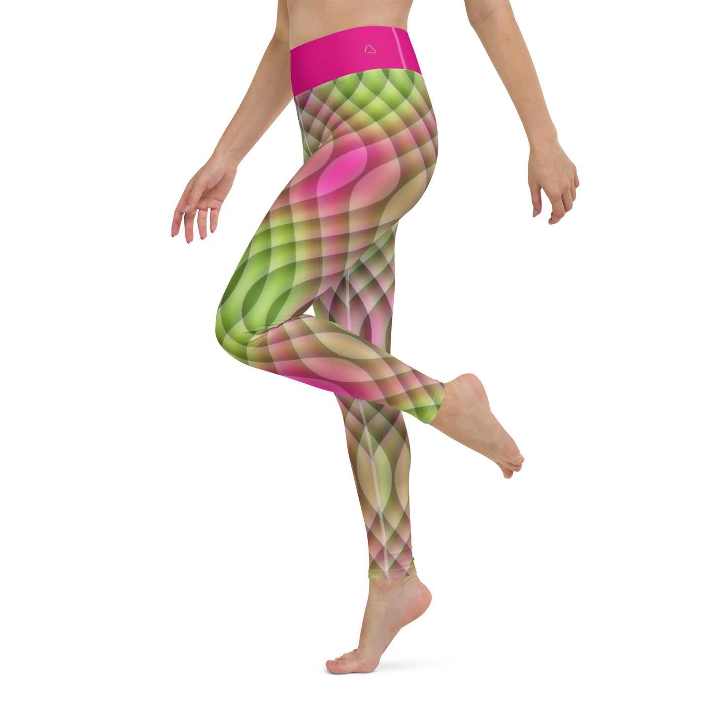 Watermelon Kaleidoscope Yoga Leggings