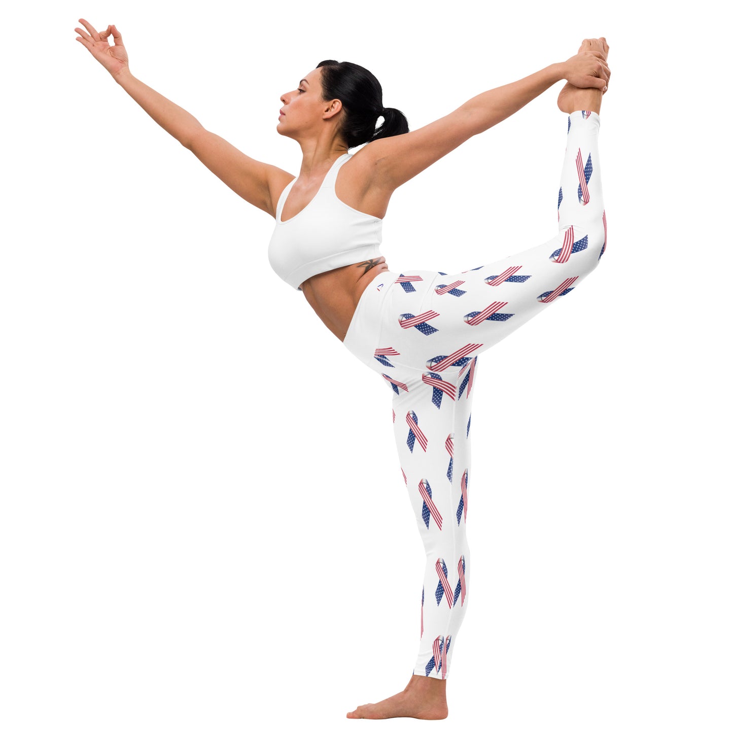 4th of July Yoga Leggings