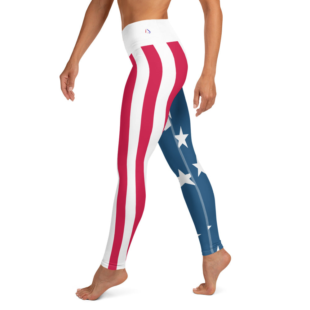 Stars & Stripes Yoga Leggings