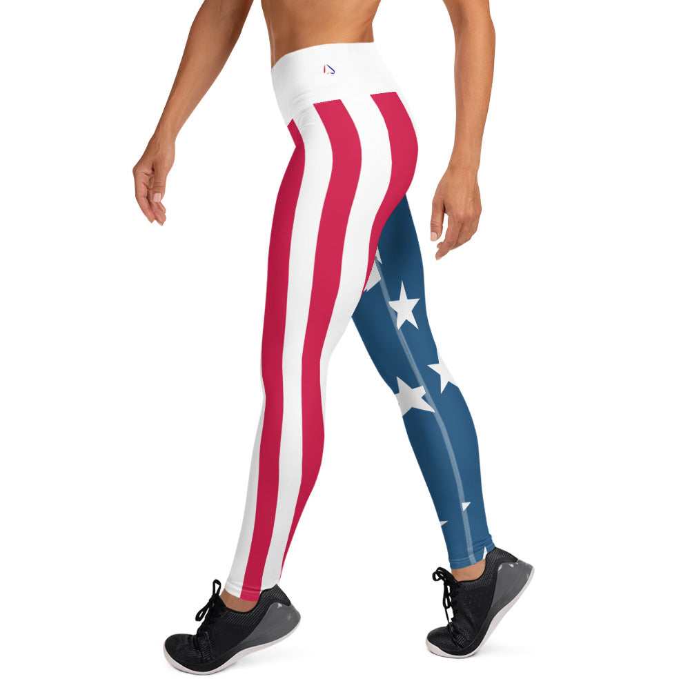 Stars & Stripes Yoga Leggings