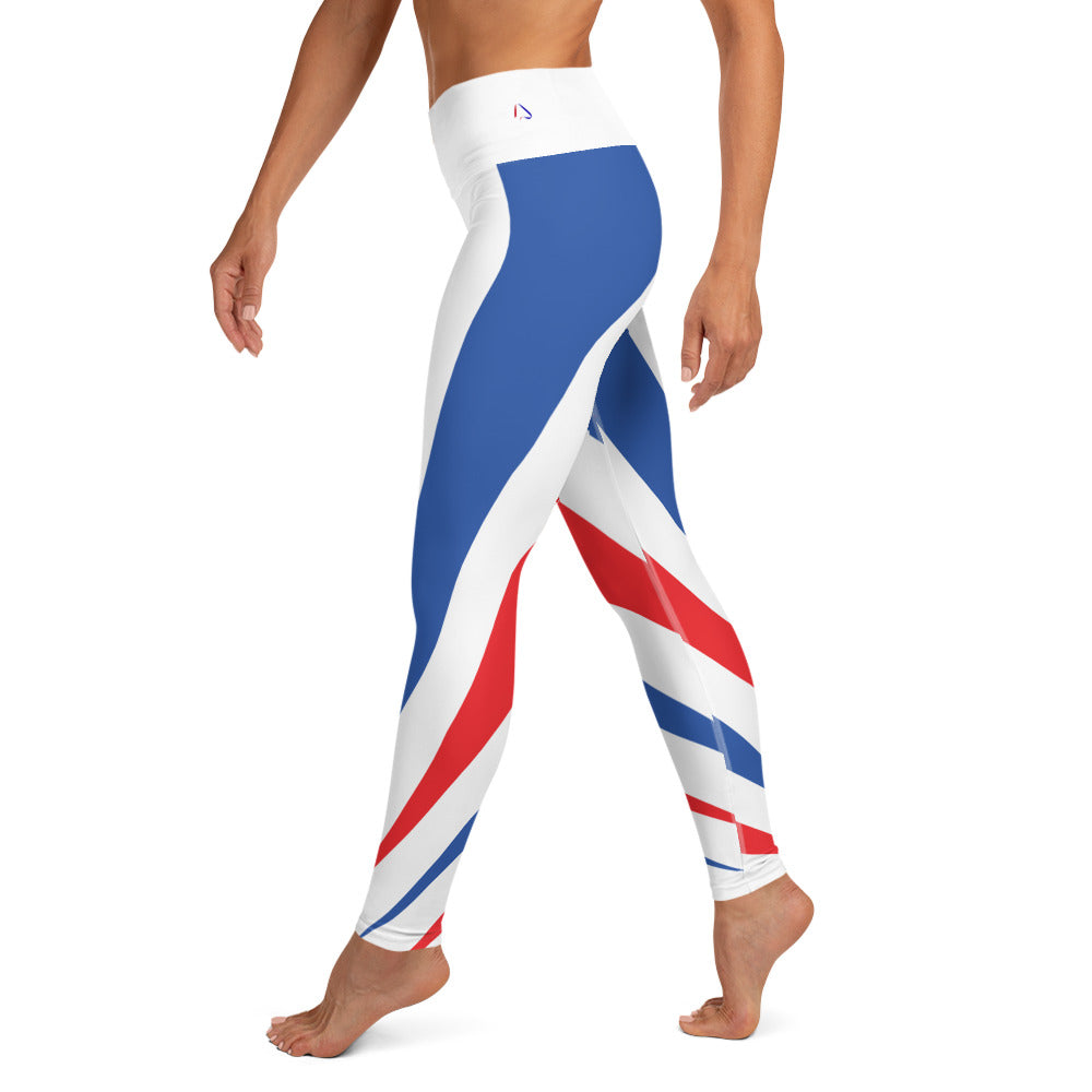 Red White & Boom Yoga Leggings