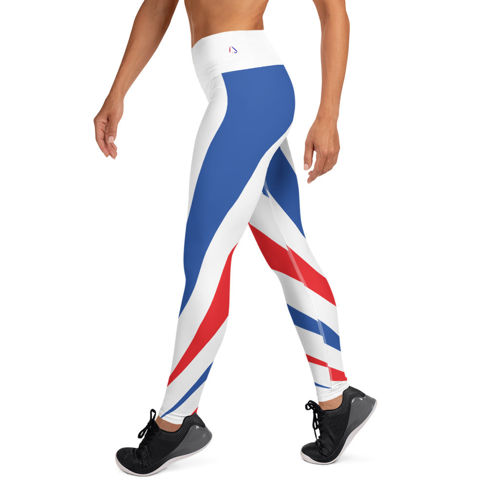 Red White & Boom Yoga Leggings