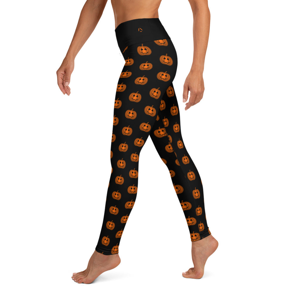 Happy Pumpkins Yoga Leggings