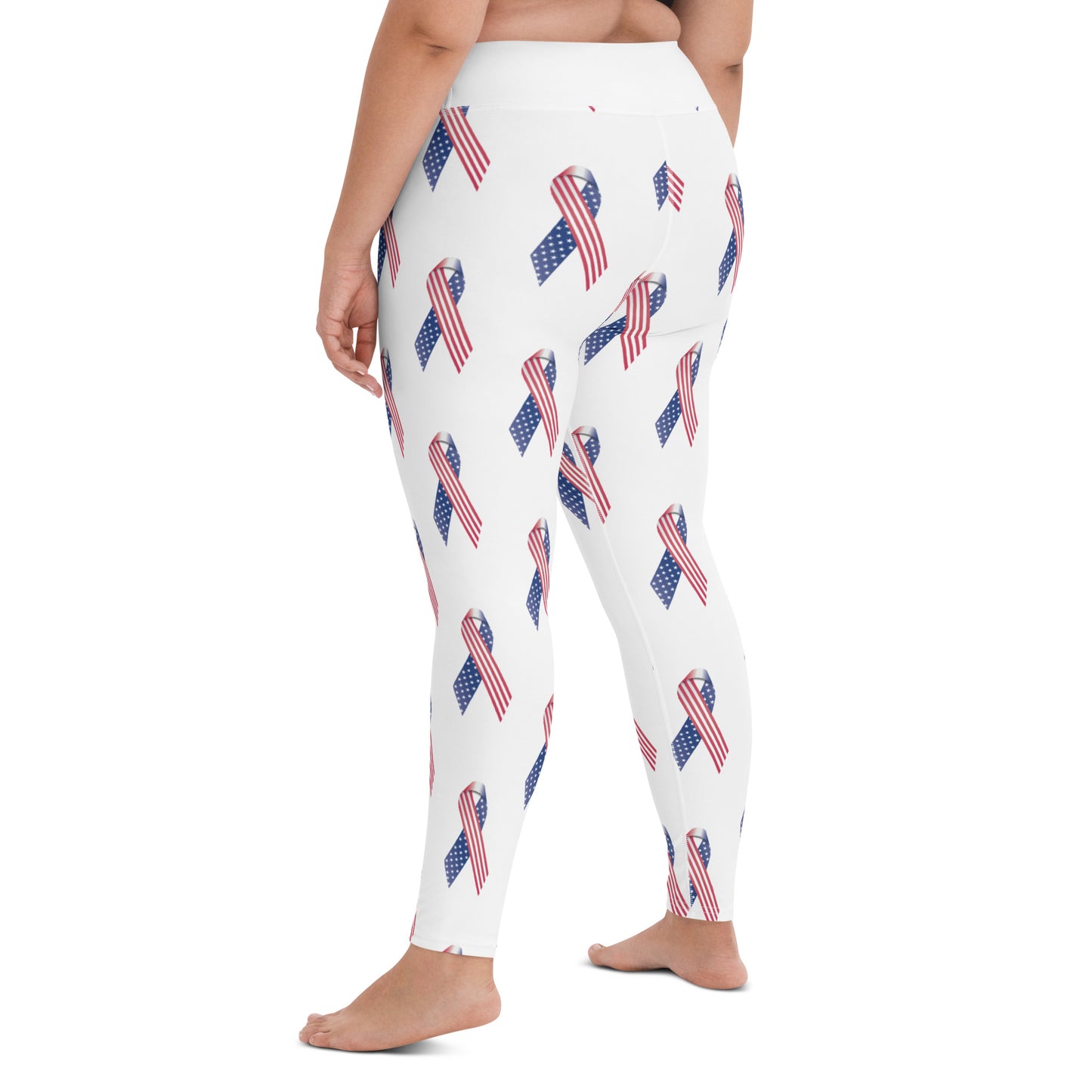 4th of July Yoga Leggings